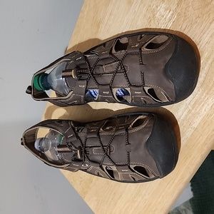 Sz 13 Alpine design Dillon IV leather sandals, mens